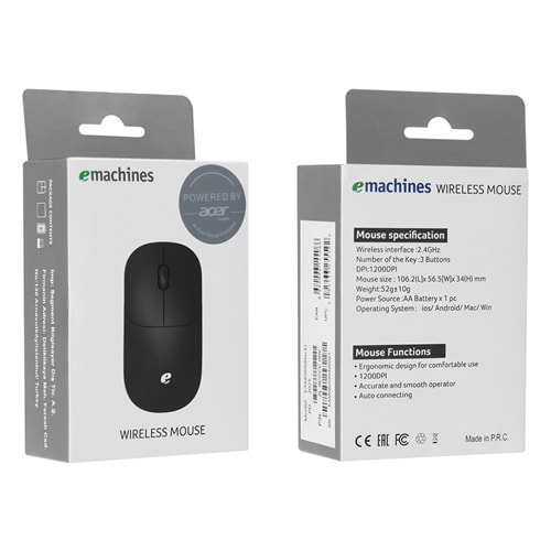 Acer eMachines EAM070 Usb 2.4Ghz Kablosuz Mouse