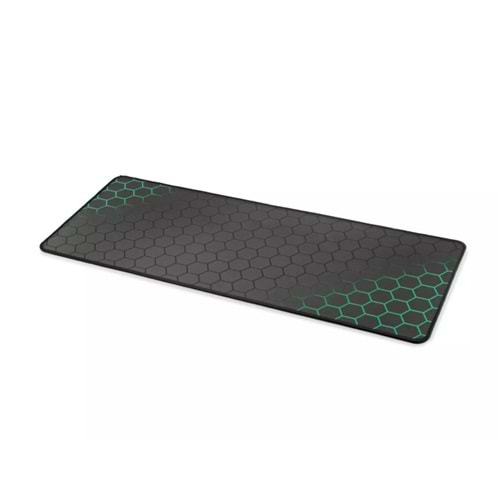 TELSAN TLS-995 Mouse Pad Kaymaz Taban 300*700Mm 30*70cm 0.3mm Petek Desenli Yeşil