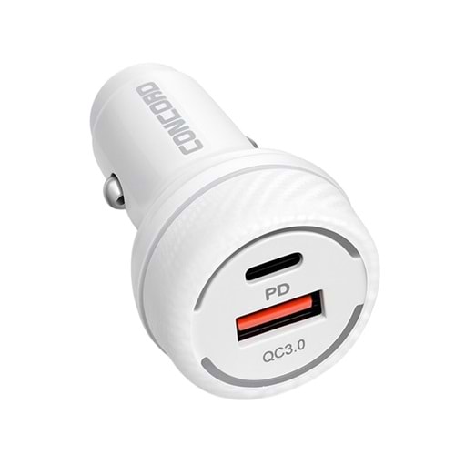 CONCORD C-777 PD 55W USB-C & USB A Araç Şarjı