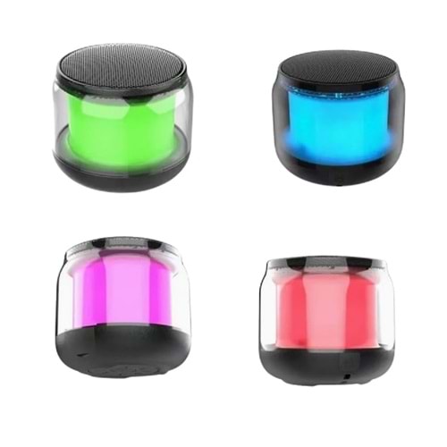 TELSAN L-59 USB & TF & Aux Girişi Bluetooth 5.0 RGB Hoparlör S300