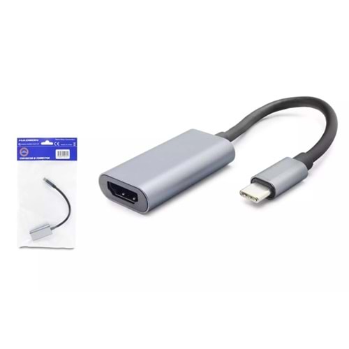 Hadron Hdx7862 Type-C To Hdmi F Çevirici 4K
