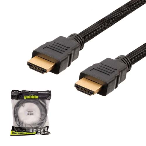 GABBLE GAB-HDMI20 HDMI ÖRGÜLÜ 20MT HDMİ KABLO