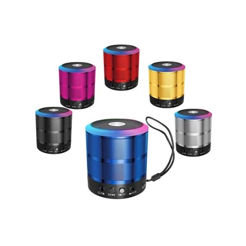 Platoon PL-4441 BT/SD/USB GİRİŞLİ RGB IŞIKLI SPEAKER (WS-887D)