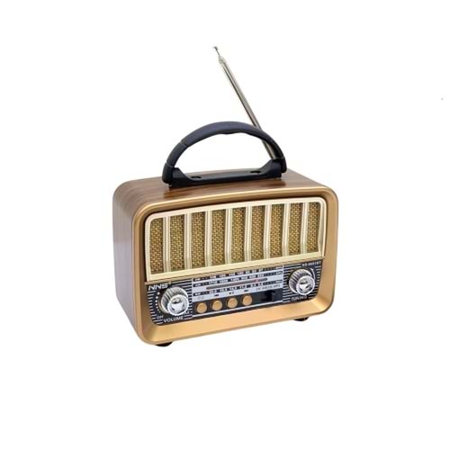 TELSAN NS-6651BT USB/SD/FM/BLUETOOTH NOSTALJİ GÜÇLÜ SİNYAL MÜZİK KUTUSU