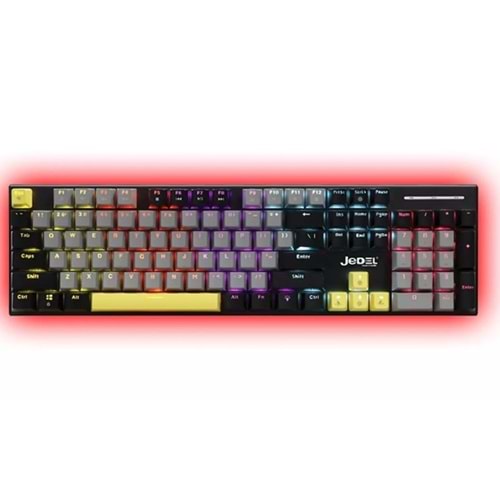 Jedel KL164 Blue Switch Mechanical Mekanik Oyuncu Klavyesi