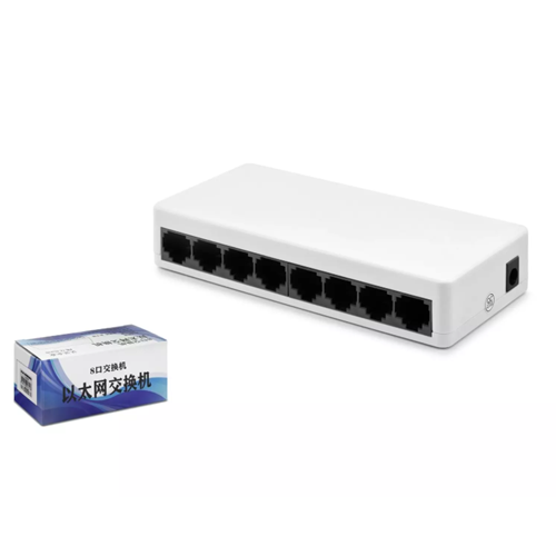 Hadron Hdx1341 Ethernet Switch 10/100/1000Mbps Gıgabıt 8 Port Beyaz