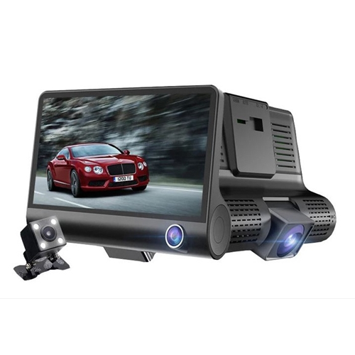 Concord CC-36 FHD Araç Yol Kamerası (ön+arka+iç) 1080p 4.0Inç 3lü Gece Görüşlü Kamera