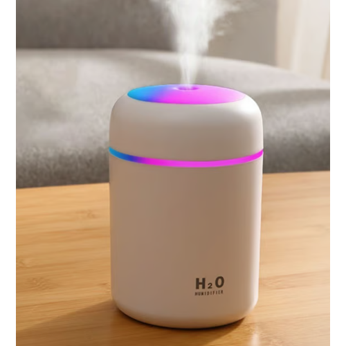 Platoon PL-3501 H2O 250ML Ultrasonik Renkli Hava Nemlendirici Buhar Makinesi Ve Aroma Difüzörü