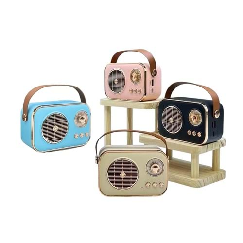 TELSAN TLS-M4 Bluetooth 5.2 USB & TF Kart FM Radyo