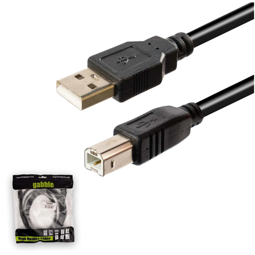 GABBLE GAB-YK03 USB YAZICI KABLOSU 3MT 2.0 PRİNTER KABLO