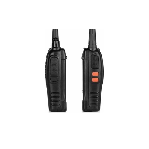 Glr BF-888S Uhf El Telsizi 2'li Set 1500MAH Bataryalı 16 Kanal El Fenerli