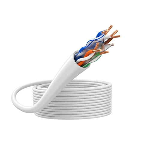 Bix C6U24305I-1 Cat6 305M 24AWG Indoor İç Mekan Beyaz UTP CAT6 Patch Kablo