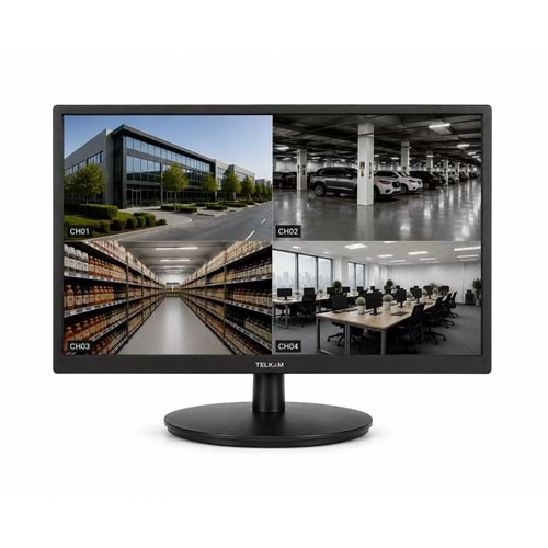 TELKAM TK-19 LED MONİTÖR 19inç 1440*900 HD 5MS 60HZ HDMI + VGA HD Monitör