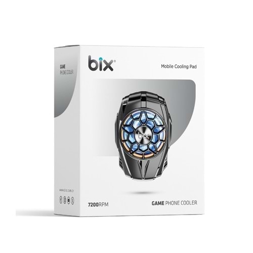 BIX BXCP04G Ultra Sessiz ve Güçlü Kablosuz Telefon Soğutucu Fan