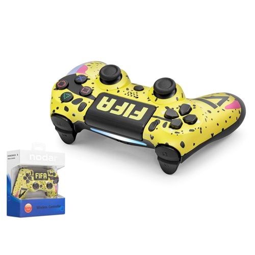 NODAR ND400S Bluetooth GamePad Oyun Kolu PS4 Uyumlu DoubleShock 4 Fifa Karışık Renkli