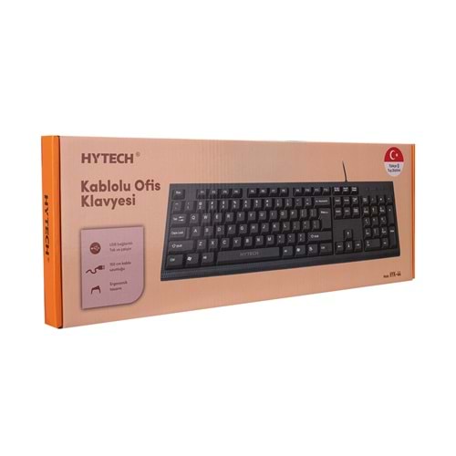 Hytech HYK-44 Kablolu Siyah USB Q Standart Klavye