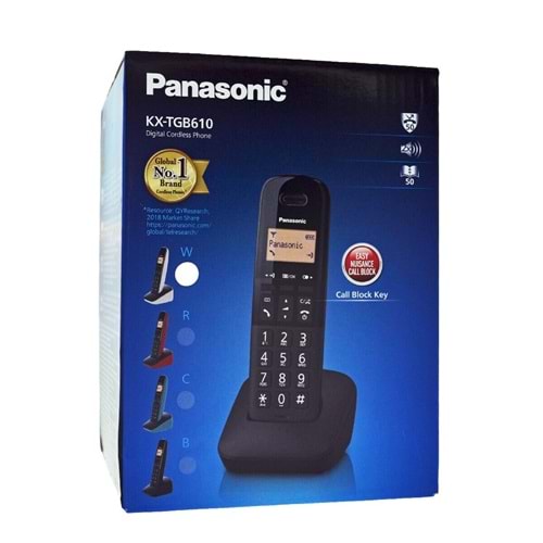 PANASONİC KX-TGB610 DECT KABLOSUZ TELSİZ TELEFON