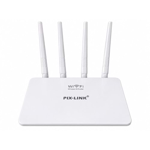 PİX-LİNK LV-WR21Q Acces Point 4 Port 300Mbps Wifi-N Repeater Pro Wifi Router Sinyal Güçlendirici