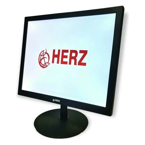 HERZ HM-3519 19'' TV + HD LED CCTV Monitör Vga HDMİ Rca Girişli Hoparlörlü 210065