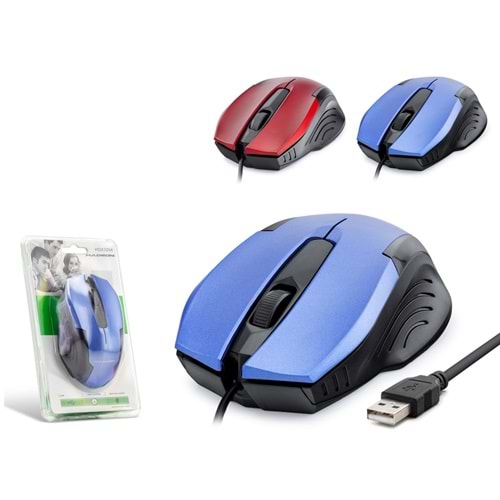 HADRON HDX3254 MOUSE KABLOLU USB 143CM OPTİK MOUSE