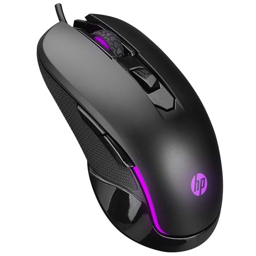 HP M200 Işıklı RGB Usb Siyah 2400dpi Oyuncu Mouse