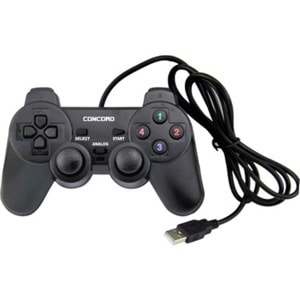 Concord C-850 USB Game Pad 2.0 Joystick Titreşimli Oyun Kolu