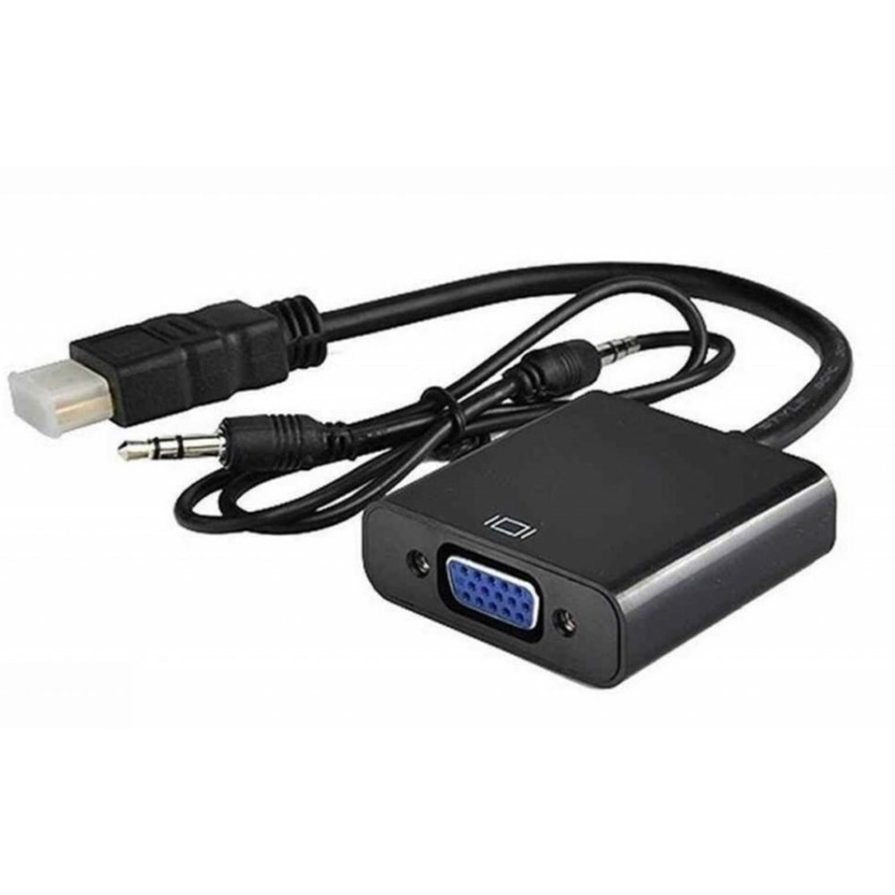 CONCORD C-554 HDMİ TO VGA + AUX DÖNÜŞTÜRÜCÜ KABLOSU