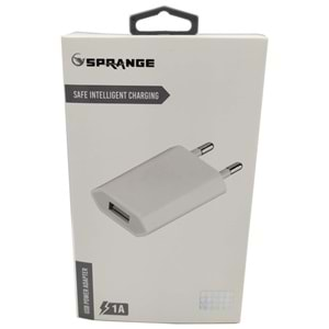 SPRANGE Q-10 5V1A İPHONE ŞARJ KAFA LİGHTNİNG USB POWER ADAPTER