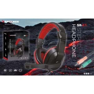 SPRANGE SR-X1 OYUNCU GAMİNG PC MİKROFONLU KULAKLIK