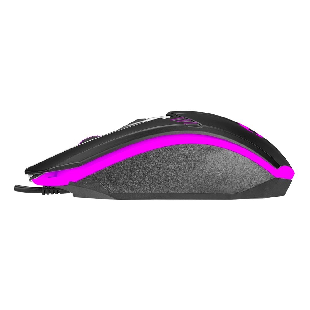 Everest SM-G97 GANK Usb Siyah Rainbow Aydınlatmalı Gaming Oyuncu Mouse