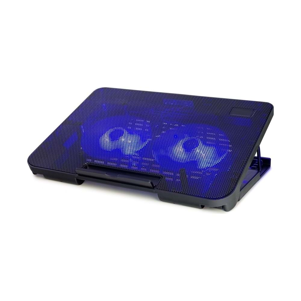 CONCORD C-883 IŞIKLI LEDLİ STANDLI 2 FANLI LAPTOP SOĞUTUCU