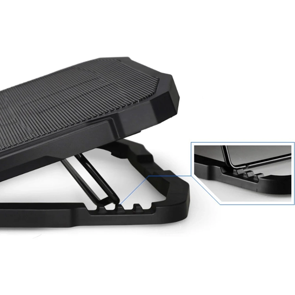 CONCORD C-884 IŞIKLI LEDLİ STANDLI GÖSTERGELİ 4 FANLI LAPTOP SOĞUTUCU