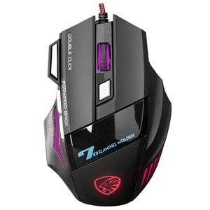 Hytech HY-X7 Gamy Siyah Gaming Oyuncu Mouse