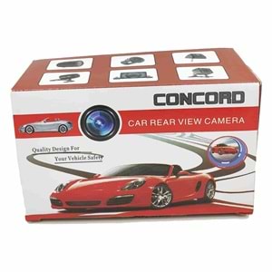 Concord C-641 Gece Görüşlü 8 Ledli Araç Geri Görüş Kamerası