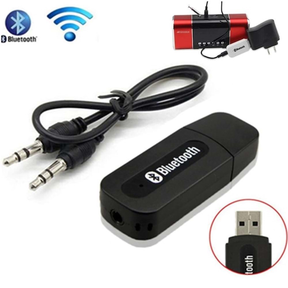 CONCORD BT-13 AUX USB BLUETOOTH DONGLE 4.0 BLUETOOTH ARAÇ KİTİ
