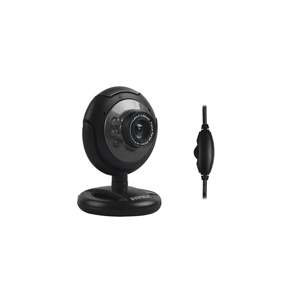 Everest SC-824 300K Usb Mikrofonlu Görüş Ledli Pc Kamera