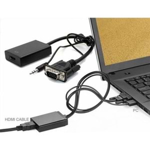 CONCORD HTV VGA TO HDMİ KABLO SESLİ