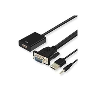 CONCORD HTV VGA TO HDMİ KABLO SESLİ