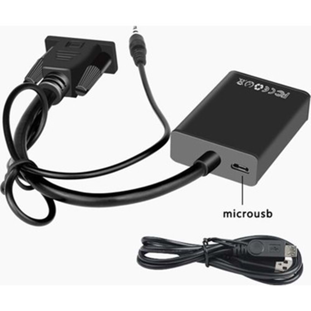 CONCORD HTV VGA TO HDMİ KABLO SESLİ