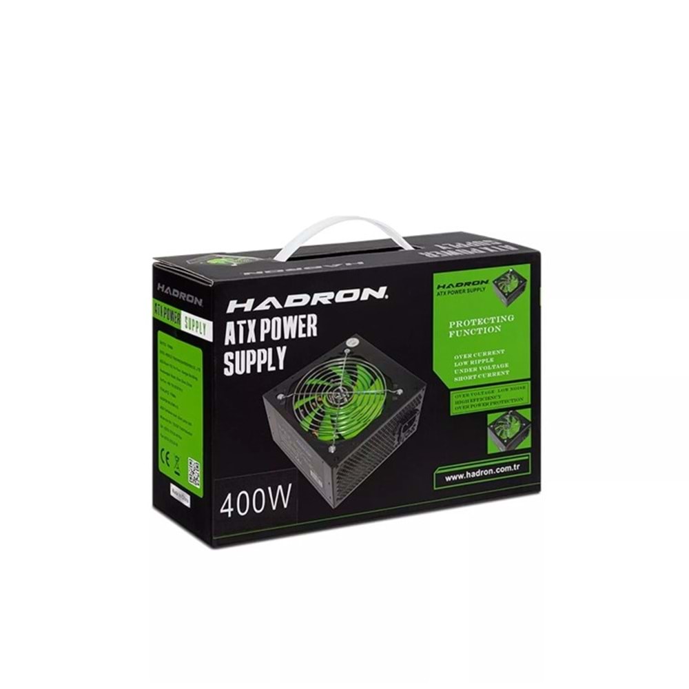 HADRON HD411 POWER SUPPLY 400W 12CM FANLI KUTULU