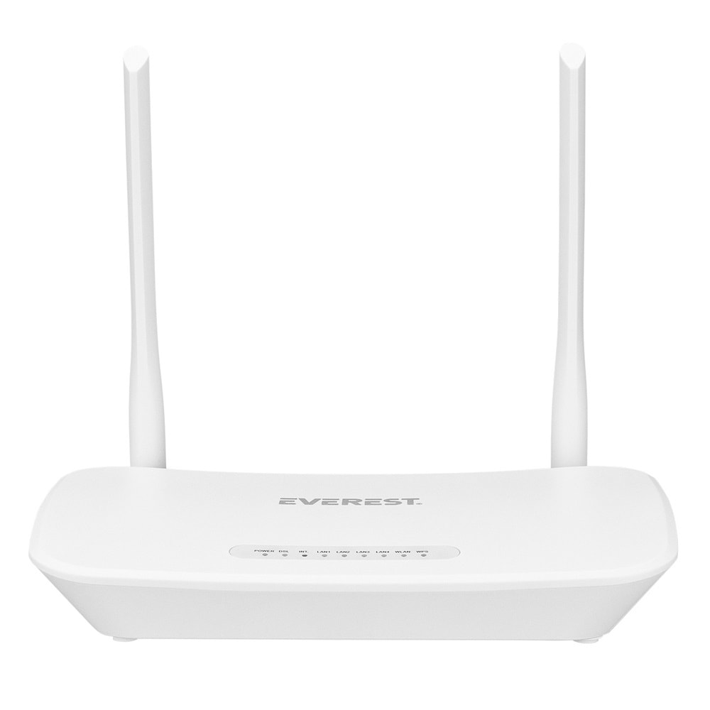 Everest SG-V500 2.4GHz 300Mbps Wi-Fi ADSL2+/VDSL2 2*5dBi Antenli Kablosuz Modem Router