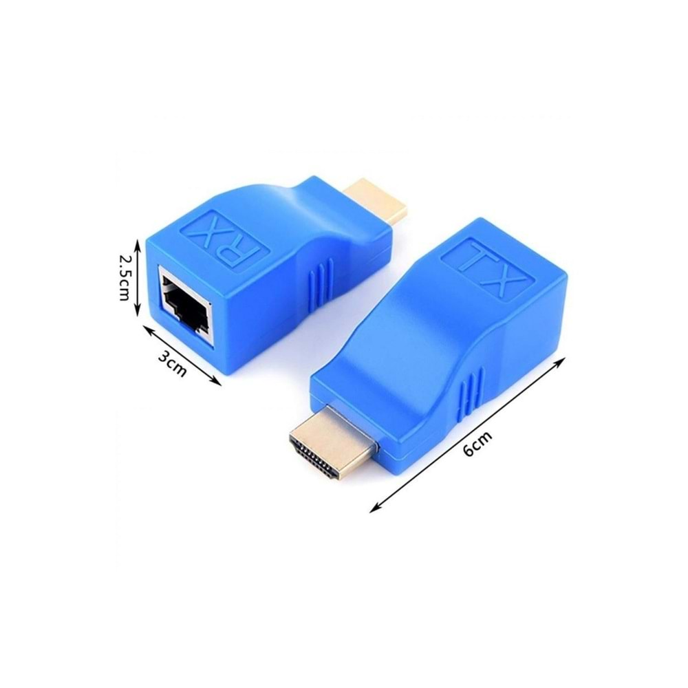 CONCORD EXT HDMİ To Cat5-Cat6 HDMİ Extender 30 Metre Uzatıcı