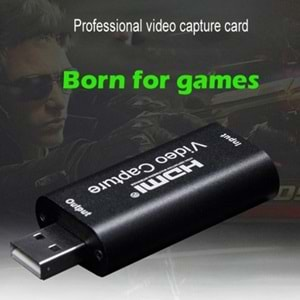 CONCORD HVC HDMİ TO USB ÇEVİRİCİ VİDEO CAPTURE KAYIT EKRAN AKTARMA ADAPTÖR