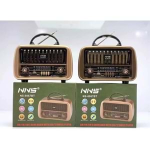 TELSAN NS-8067BT USB/SD/FM/BLUETOOTH NOSTALJİ GÜÇLÜ SİNYAL MÜZİK KUTUSU