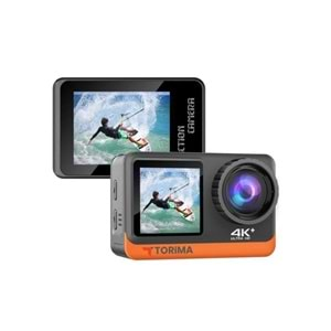 Torima AC-01 2İNÇ LCD Ekran 12MP 4K Ultra Hd Wifi Su Geçirmez Aksiyon Kamerası