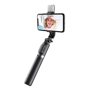 Telsan N08S Bluetooth Uzaktan Kumandalı 15 Cm Işıklı Tripod Selfie Çubuğu N-08S