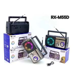 TELSAN RX-M55D USB/SD/FM/BLUETOOTH NOSTALJİ GÜÇLÜ SİNYAL MÜZİK KUTUSU