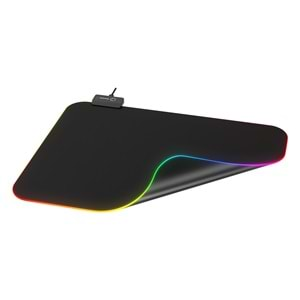 Rampage MP-23 Siyah 252*328*3mm RGB Ledli Gaming Mouse Pad