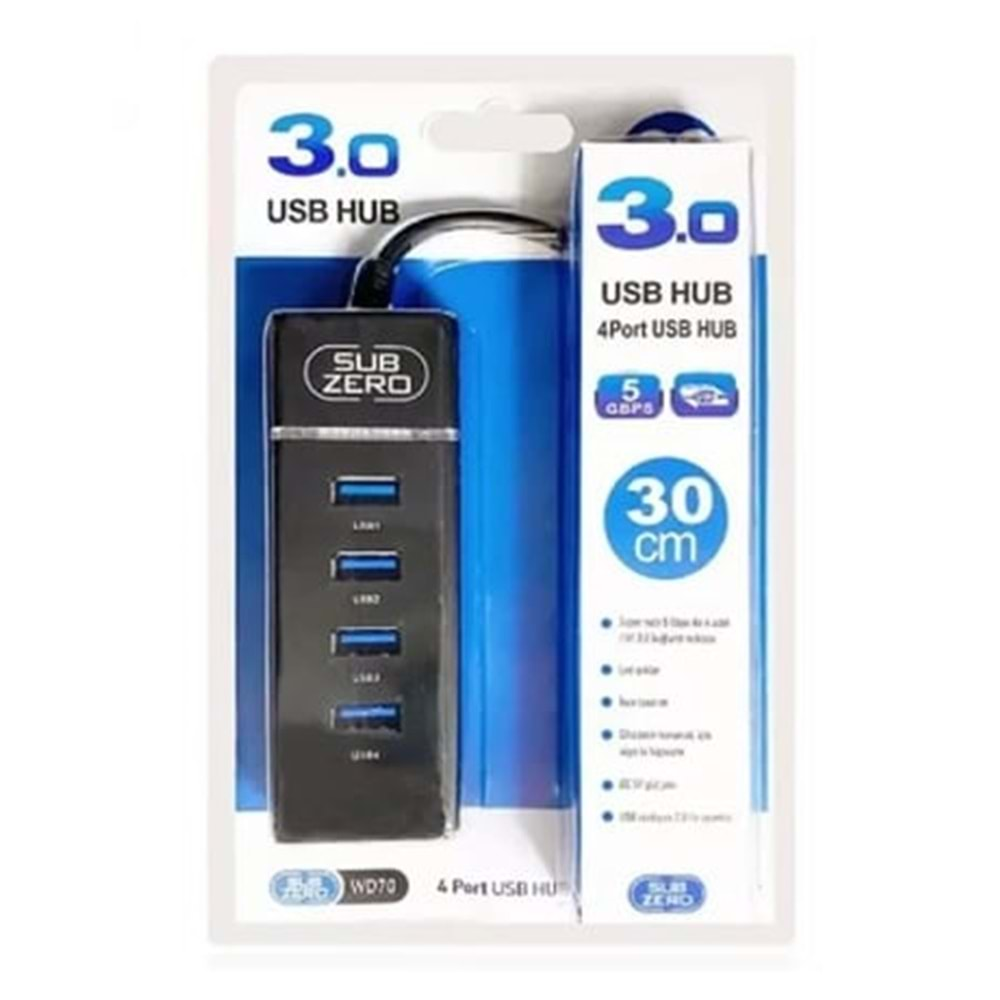 PLATOON PL-5717 4 PORTLU USB 3.0 HUB USB ÇOKLAYICI IŞIKLI