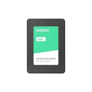 Everest ES240SH 240GB 2.5 SATA 3.0 520MB/420MB 3D NAND Flash SSD (Solid State Drive)